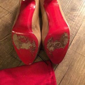 Christian Louboutin Shoes - Christian Louboutin Nude Pumps Christian Louboutin Shoes - Christian Louboutin Nude Pumps